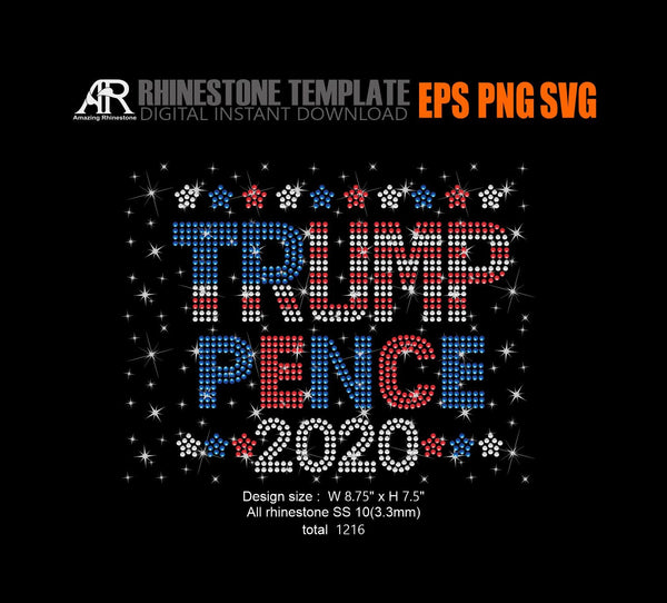 Bling Trump Pence 2020